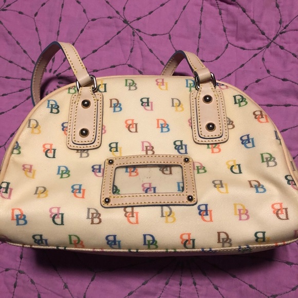 Dooney & Bourke Handbags - Dooney & Bourke small vintage rainbow logo purse
